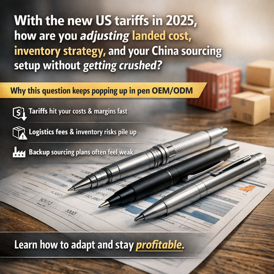 With the new US tariffs in 2025, how are you adjusting landed cost, inventory strategy, and your China sourcing setup without getting crushed?