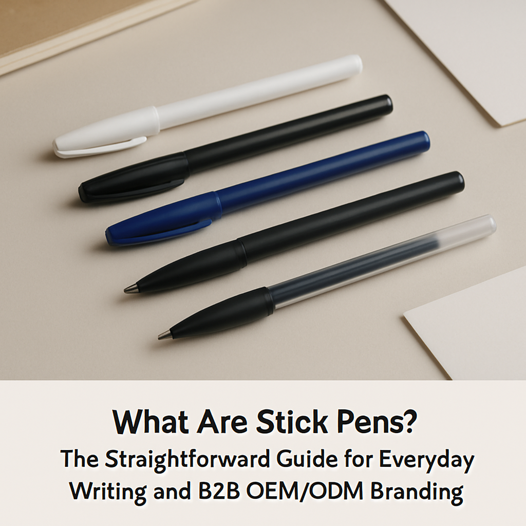What Are Stick Pens? The Straightforward Guide for Everyday Writing and B2B OEM/ODM Branding