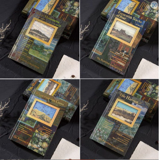 Hardcover A5 Art-Inspired Notebooks – Van Gogh Oil Painting Collection | Sunyale OEM/ODM
