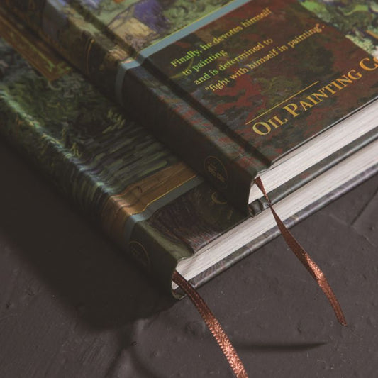 Hardcover A5 Art-Inspired Notebooks – Van Gogh Oil Painting Collection | Sunyale OEM/ODM