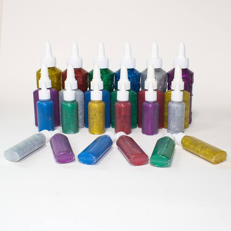 OEM/ODM 6-Color 3D Glitter Glue – DIY Slime & Craft | Sunyale