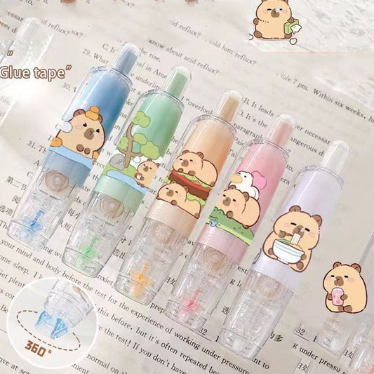 OEM/ODM Capybara Cartoon Double-Sided Tape – 5 m × 6 mm | Sunyale