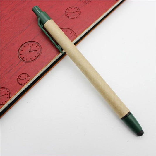 Sunyale Eco Duo Kraft Stylus Ball Pen — OEM/ODM Custom