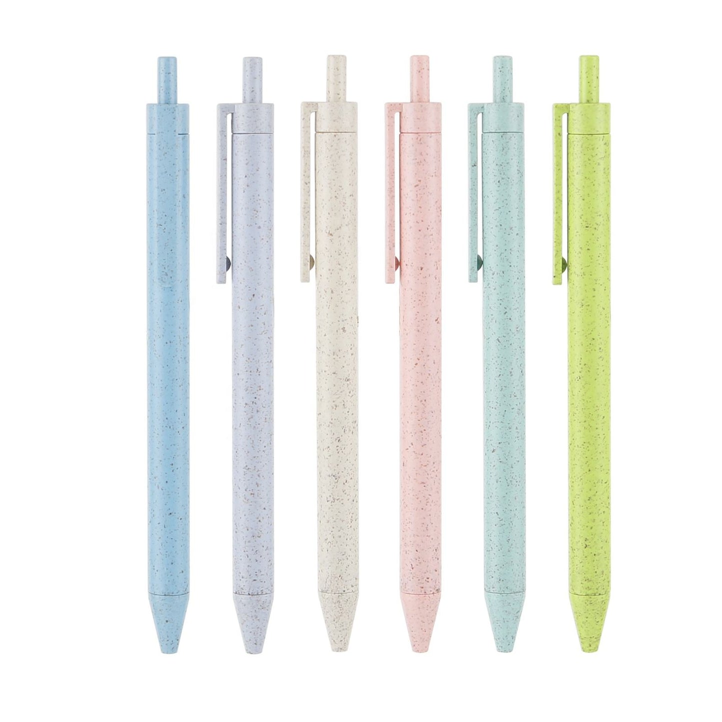 Sunyale WheatStraw Eco Ball Pen – 6 Colours, OEM/ODM Custom
